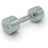 Гантель UNIX FIT PRO круглая хромированная 5 кг DBRND5PCE